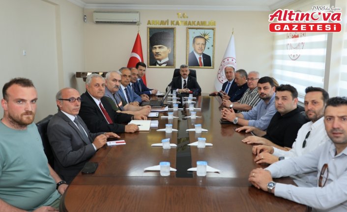 Arhavi OSB Müteşebbis Heyeti Toplantısı yapıldı