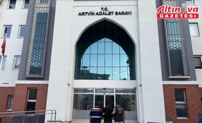 Artvin'de hakkında 25 yıl hapis cezası bulunan hükümlü yakalandı