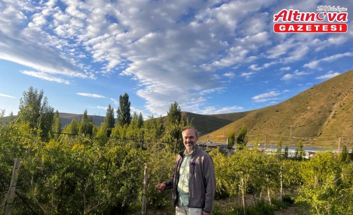 Bayburt Üniversitesince üretilen bal yemişi ve çilek hasat edildi