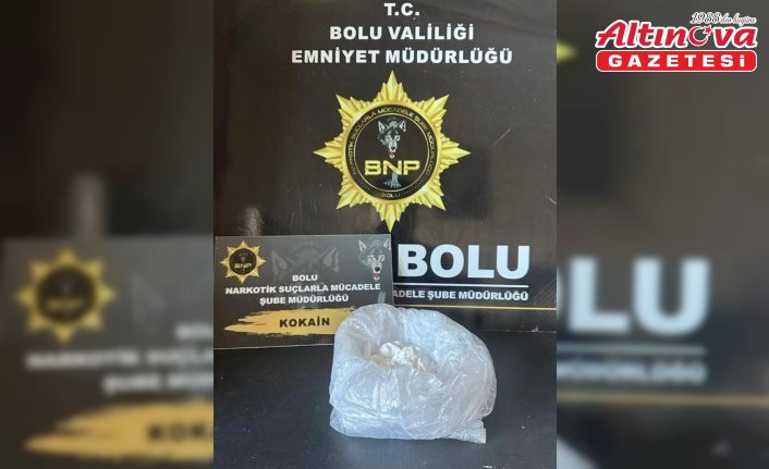 Bolu'da uyuşturucu operasyonunda yakalanan 3 zanlı tutuklandı
