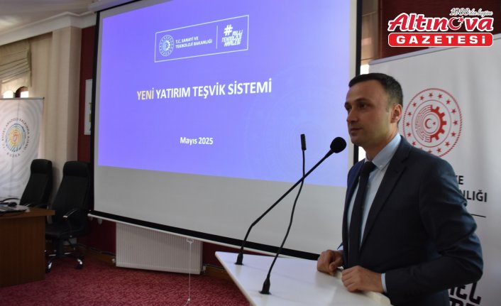 Boyabat'ta “Yeni Yatırım Teşvik Sistemi Bilgilendirme Toplantısı“ yapıldı