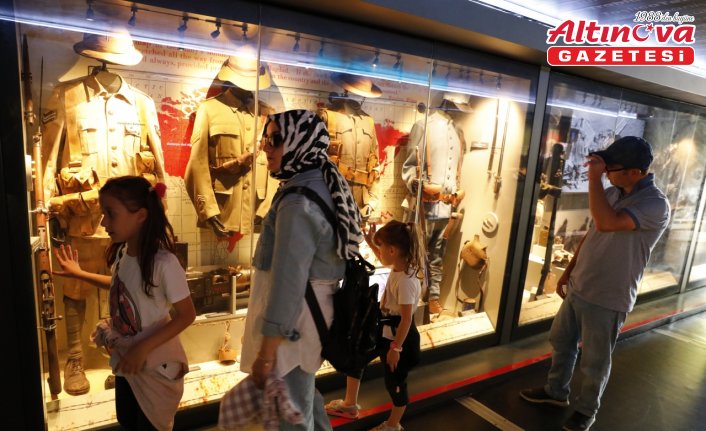 Çanakkale Savaşları Mobil Müzesi Samsun Kültür Yolu Festivali'nde sergileniyor