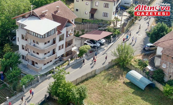 Düzce'de “Tarihi İpekyolu Trail Koşusu“ düzenlendi