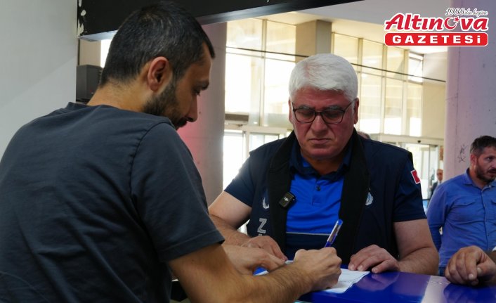 Düzce'de şehirlerarası otobüs terminalindeki işletmeler denetlendi