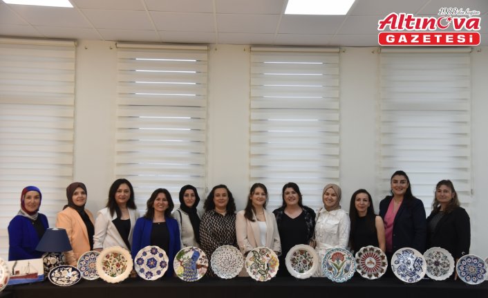 Görele'de çini sergisi açıldı