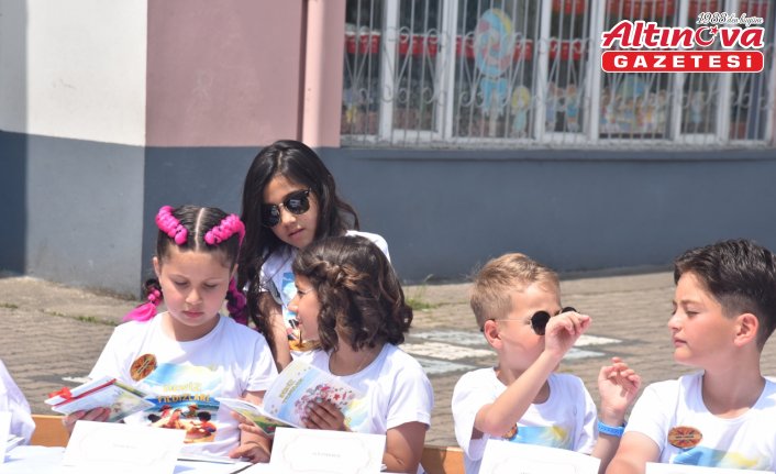 Görele'de öğrencilerin yazdığı hikayeler kitaplaştırıldı