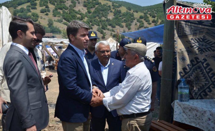 Göynücek’te Davutevi Köyü Etkinlik Alanı düzenlenen törenle açıldı