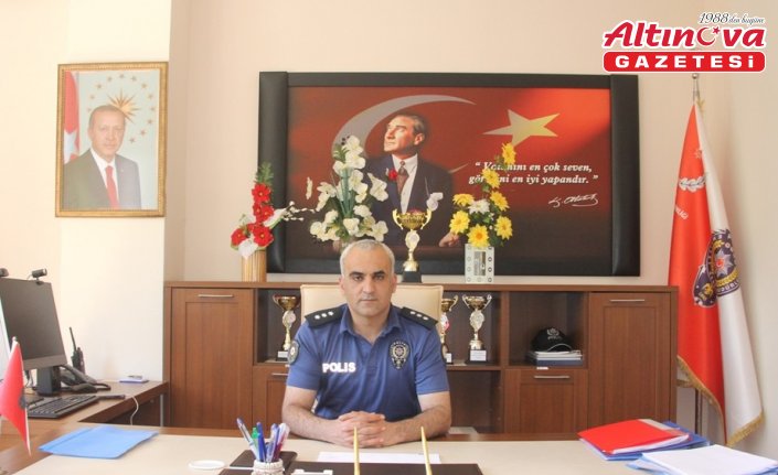 Güce Emniyet Amiri Erden göreve başladı