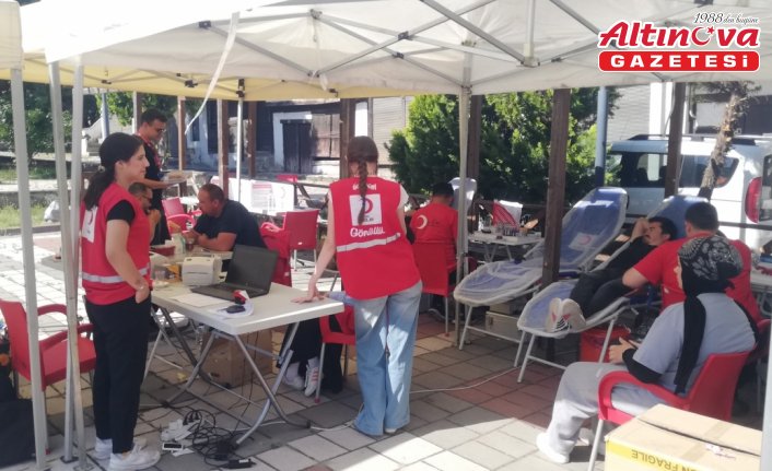 Hanönü'de kan bağışı kampanyası düzenlendi