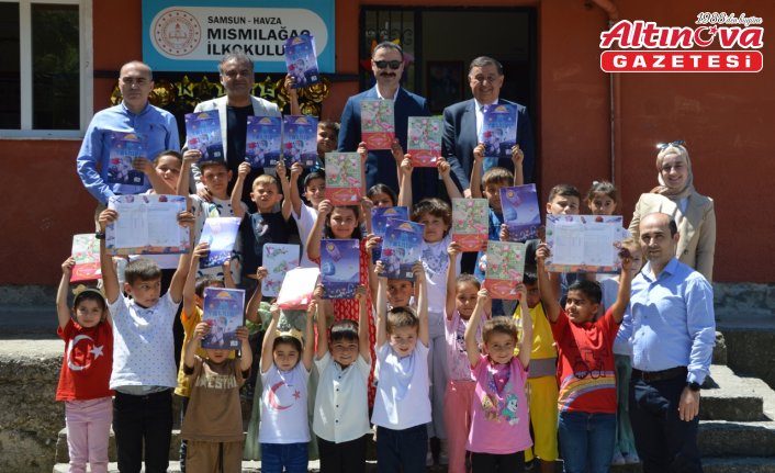 Havza'da 5 bin 550 öğrenci karne aldı