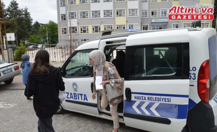 Havza'da YKS sınavı yapıldı