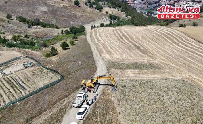 Karabük Belediyesinden, Belenköy TOKİ'nin altyapı sorununa çözüm