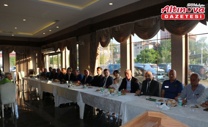 Of Kaymakamı Demirer için veda programı düzenlendi