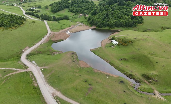 Ordu'da Uluvahta Yaylası'ndaki gölet turizme kazandırılacak