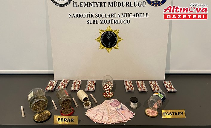 Samsun'da uyuşturucu operasyonunda 1 zanlı yakalandı