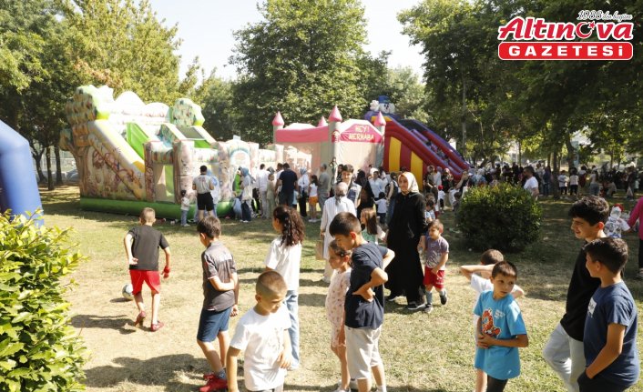 Samsun Kültür Yolu Festivali'nde minikler festivalle buluştu
