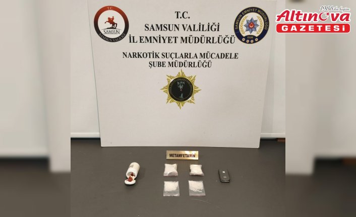 Samsun'da uyuşturucu operasyonunda 4 zanlı yakalandı