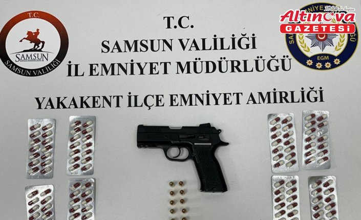 Samsun'da uyuşturucu ve ruhsatsız silah ele geçirildi