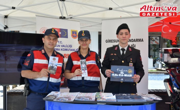 Şebinkarahisar'da jandarma teşkilatı tanıtıldı