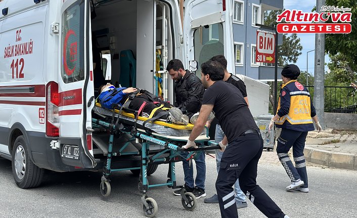 Sinop'ta motosiklet ile otomobilin çarpıştığı kazada 2 kişi yaralandı