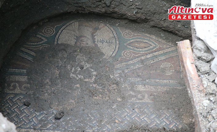 Tokat'ta mozaik bulunan alanda başlatılan kazı çalışması tamamlandı