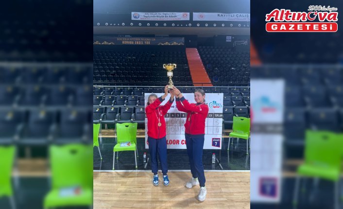 Tokat Küçükler Kız Floor Curling takımı Türkiye şampiyonu oldu