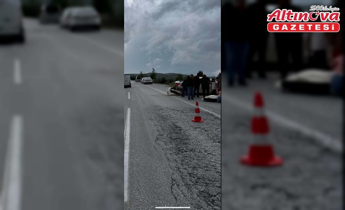 Tokat'ta iki otomobilin çarpıştığı kazada 2 kişi yaralandı