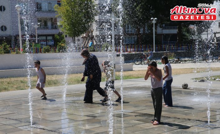 Tokat'ta sıcak hava etkili oldu