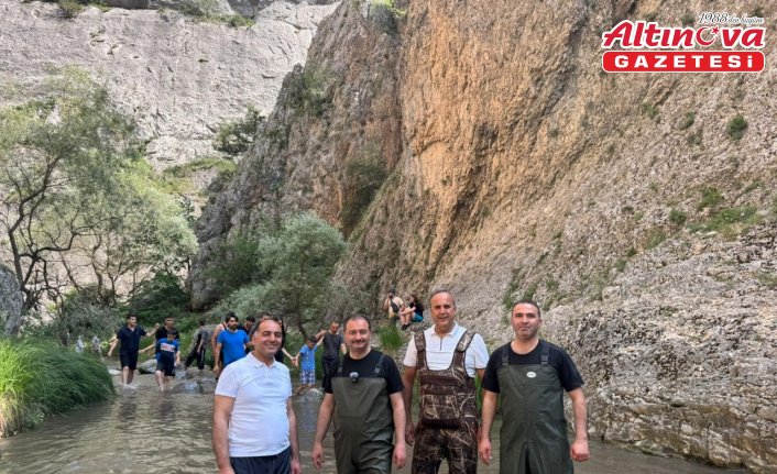 Tokat'taki Zinav Kanyonu'nu bayram tatilinde 5 bin kişi gezdi