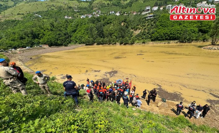 Trabzon'da selde kaybolan kişinin cansız bedenine ulaşıldı