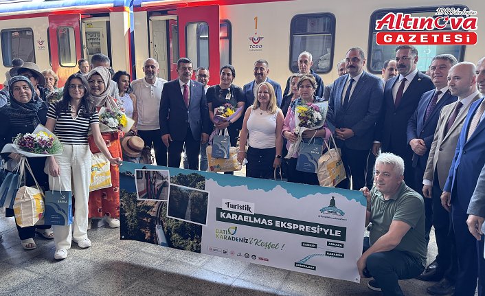 Turistik Karaelmas Ekspresi, Zonguldak'a ulaştı