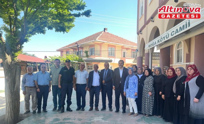 Vezirköprü Boğa Mahallesi'nde HEM yıl sonu sergisi açıldı