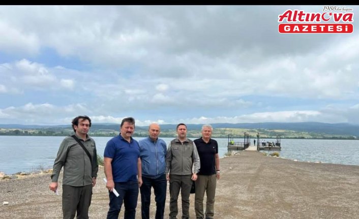 Yeniçağa Gölü'nün iskeleleri yeniden yapılacak