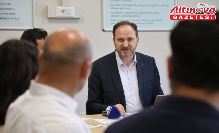 Yeşilay Genel Başkanı Dinç, Bayburt YEDAM'ı ziyaret etti