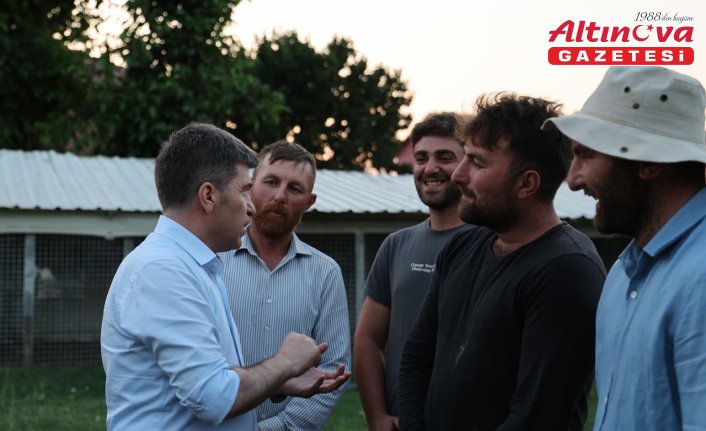 Amasya Valisi Bakan, Merzifon’da yangından etkilenen köylerde incelemelerde bulundu