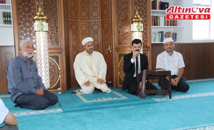 Amasya’da köy derneği şehitler için mevlit okuttu