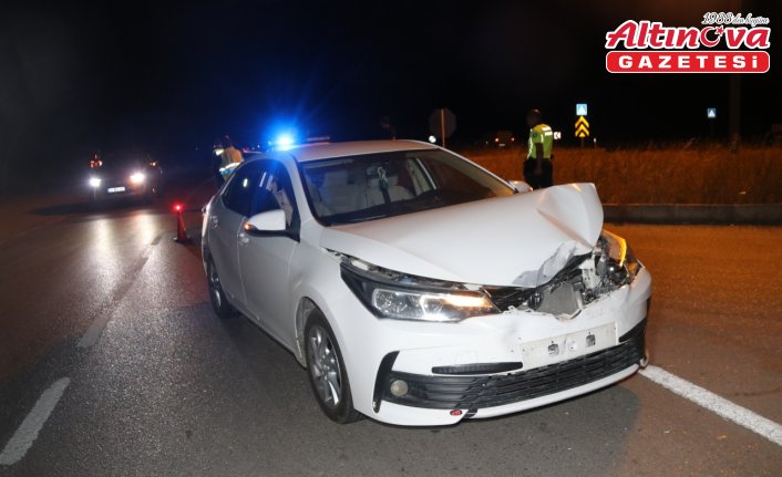 Amasya’da zincirleme trafik kazasında 2 kişi yaralandı