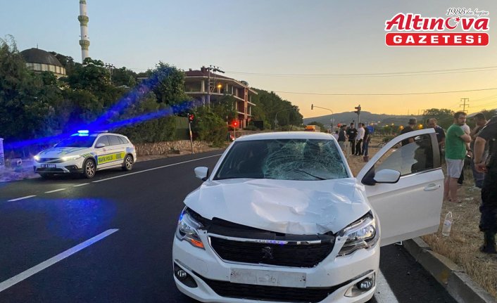 Düzce'de otomobilin çarptığı yaya öldü