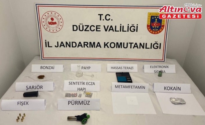 Düzce'de uyuşturucu operasyonunda 1 şüpheli tutuklandı
