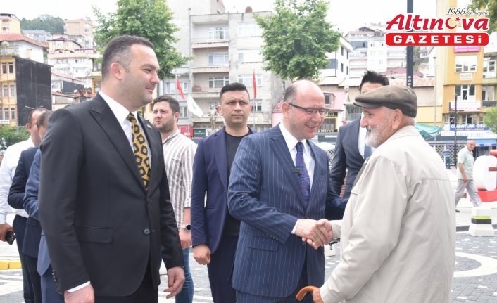 Giresun Valisi Serdengeçti Görele ilçesini ziyaret etti