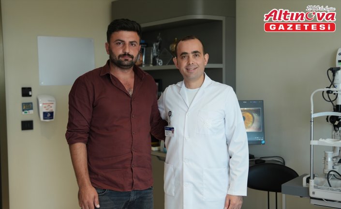 Görme kaybının eşiğindeyken Medipol'de olduğu ameliyatla sağlığına kavuştu