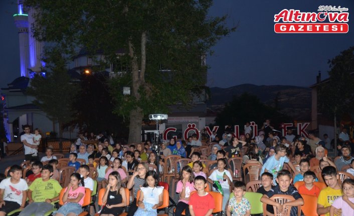 Göynücek'te “Gezen Sinema Günleri“ etkinliği düzenlendi