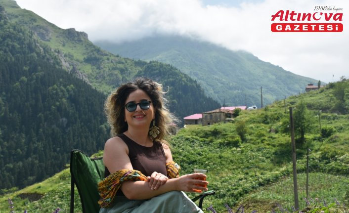 Gümüşhane'deki “Taşköprü Yaylası“ doğaseverlerin uğrak noktası oldu