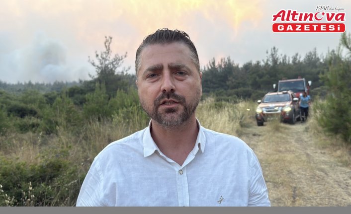 Tekirdağ'da anız yangını ormana sıçradı