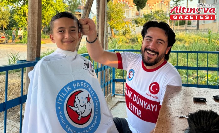 İyilik Hareketi Derneği Gönül Tıraşı Projesi devam ediyor