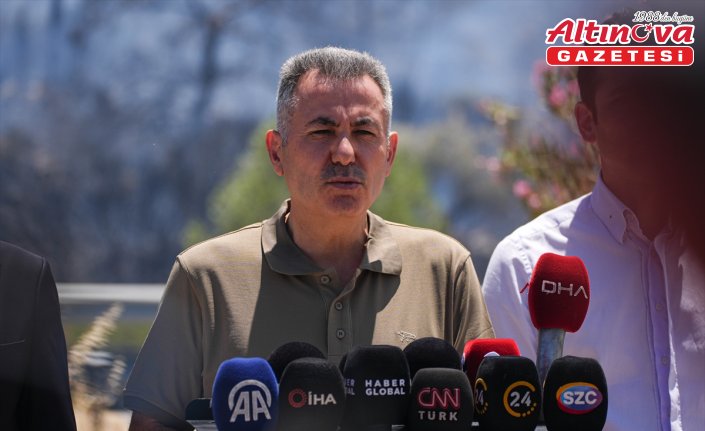 İzmir Valisi Elban'dan kentteki orman yangınlarına ilişkin açıklama