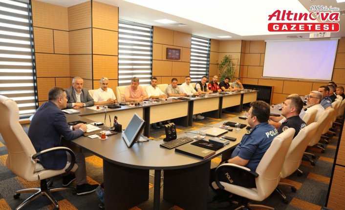 Kapıkaya Festivali güvenlik toplantısı yapıldı