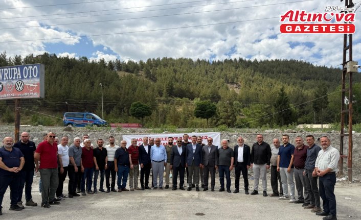 Karabük Belediye Başkanı Çetinkaya, Antepoğlu Sanayi Sitesi'ni ziyaret etti