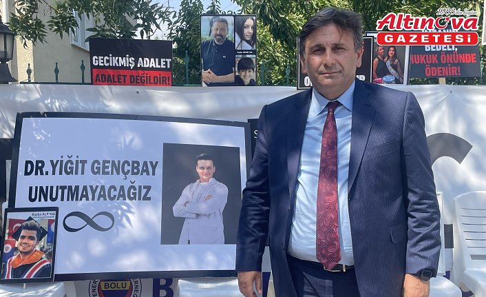 Kartalkaya'daki otel yangınında oğlunu kaybeden acılı baba, olaya ve davaya ilişkin konuştu