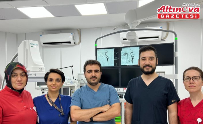 Kastamonu'da şah damarı rahatsızlıklarına karşı stent tedavisi uygulanmaya başlandı
